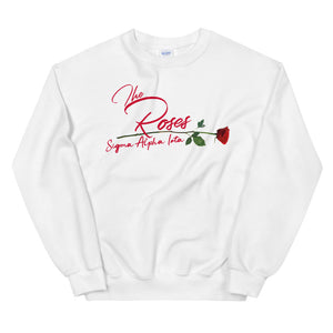 The Roses Sweatshirt - White