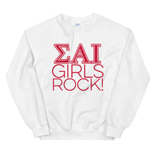 Load image into Gallery viewer, ΣΑΙ Girls Rock! Sweatshirt
