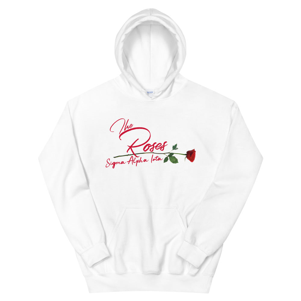 The Roses Hoodie - White