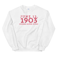 Load image into Gallery viewer, Founders’ Day - 1903 Sweatshirt
