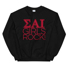 Load image into Gallery viewer, ΣΑΙ Girls Rock! Sweatshirt
