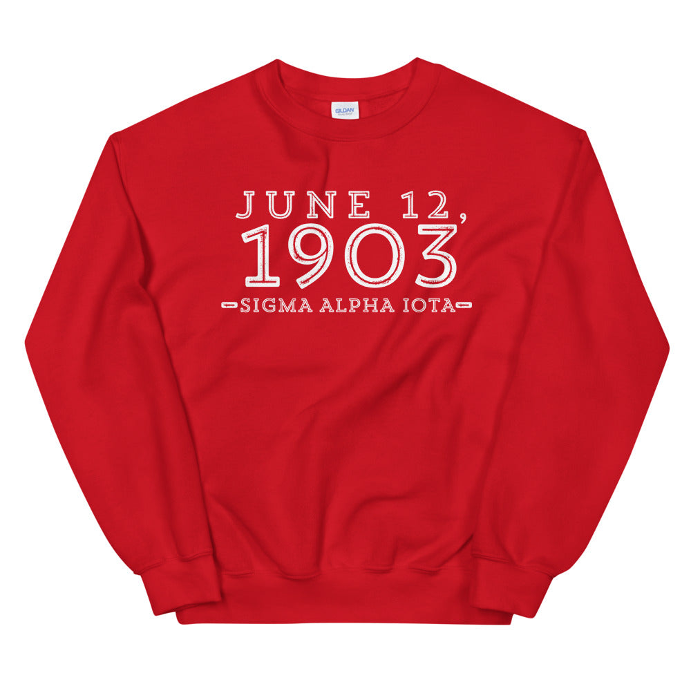 Founders’ Day - 1903 Sweatshirt(Red)